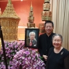  เจ้าภาพสวดพระอภิธรรมศพ  ศ.ดร.ประเสริฐ  ณ  นคร 